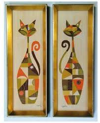 Place select pieces in your work space or home to seamlessly fit in with the decor. 100 Midcentury Art Ideas Mid Century Art Art Wall Sculptures