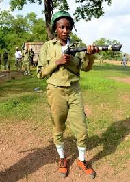 Megwa told the news agency of nigeria (nan) on wednesday in lagos that there was need for corps members posted to the state to stay together in the. Nysc Female Corper Poses With A Gun Photos Nysc Nigeria