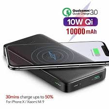New Power Bank 10000mah Portable Wireless Charger Powerbank For Iphone Xiaomi Ugreenpowerchina Powerbank Wireless Charger Xiaomi
