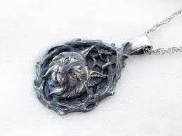 Lynx Head Lynx Pendant Lynx Charm Lynx Necklace Animal Etsy Norse Goddess Cat Pendants Lion Necklace