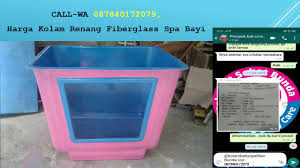 Harga Kolam Renang Fiberglass Spa Bayi Youtube