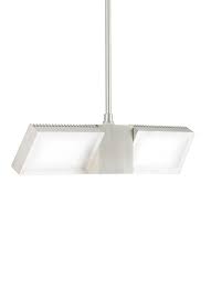 Tech Lighting 700moibisfedl218s Satin Nickel Monorail Ibiss Low Voltage 18 Stem 2700k Led Double Flood Edge Lit Track Head