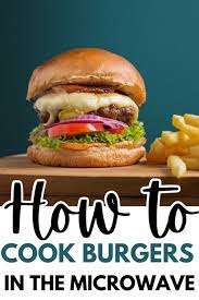 How To Cook A Hamburger In The Microwave – Keto Millenial