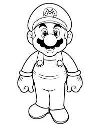 Each printable highlights a word that starts. Picture Of Super Mario Brothers Coloring Page Color Luna