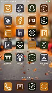 Fall Theme Ios 14 Aesthetic Iphone App Icons 50 Pack Etsy In 2021 Iphone Apps Iphone Wallpaper App Themes App