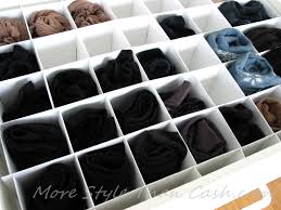 Make socks organizer from bristol board. Stil De Moda 50 Reducere Pantofi De Temperament Sock Organizer Cityadvertising Ro