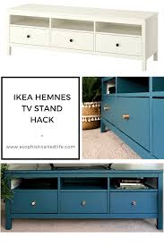 Ikea Hemnes Tv Stand Hack A Sophisticaited Life In 2020 Ikea Hemnes Tv Stand Hemnes Tv Stand Tv Stand Hack