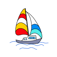 Vacation, sunglasses, sprinkler, sleepover, popsicles, picnic, and camp. How To Draw A Sailboat Step By Step Easy Drawing Guides Drawing Howtos