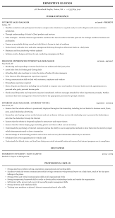 They handle leads promptly, take and make calls, prepare price quotes, and spend countless hours just trying to get a customer to visit the dealership. Internet Sales Manager Resume Sample Mintresume