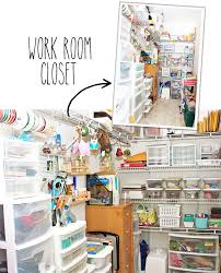 A home office & crafting room for a graphic designer is dominated by a unique lighting fixture. Shabby Chic Craft Room Tour Hometalk
