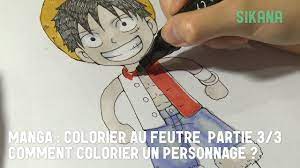 Luffy De One Piece 3 - Illustration - Dessiner des personnage de BD et  Mangas | Sikana