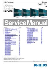 Philips 46pfl7606d Tv Service Manual And Repair Instructions Philips Tv Services Manual