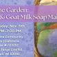 From the Garden: Herbal and Goat Milk Soap Making event image