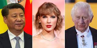 Taylor Swift, Xi Jinping, Vladimir ...
