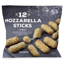Iceland 12 Mozzarella Sticks 200g Party Food Platters Frozen Iceland Groceries Food Iceland Food Food Shop