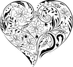 Black And White Heart Copy And Paste Happy Birthday Black And White Heart Old Birthdays Hearts Hearts Black White Heart Color Heart Shapes
