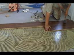 Can parquet floor adhesive be used for engineered hardwood floors? How To Install Prefinished Hardwood Floor Glue Down Technique Diy Mryoucandoityourself Youtube