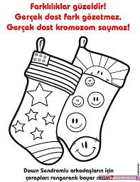 Down Sendromu Farkindalik Gunu Down Sendromu Farkindalik Boyama Sayfalari