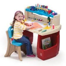 Amazon Com Step2 Deluxe Art Master Desk Toys Games Kids Art Table Kids Desk Art Desk