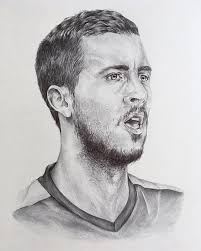 Eden Hazard Belgium Fwc18 By Albasketch Draw Drawing Illustration Art Artist Sketch Sketchbook Ink Hazard Belg Eden Hazard Messi Drawing People Art