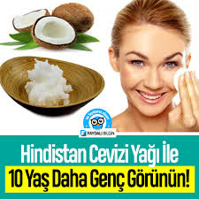 Hindistan Cevizi Yagi Ile 10 Yas Daha Genc Gorunun Hindistan Cevizi Hindistan Cevizi Yagi Hindistan