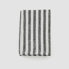 Black And White Striped Kitchen Towels Kitchen Cloth Black White Stripe Fog Linen Linen Kitchen Towels Linen