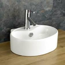 small round basin bathroom space saving