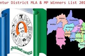 Guntur Election Results 2019 Mla Mp Winner List District Constituency Wise