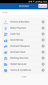 Ecocash, ecocash is a revolutionary mobile payment solution from econet wireless ecocash download apk free. Download Ecocash Apk Latest Version App By Econet Zimbabwe For Android Devices