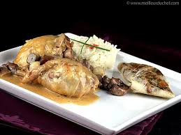 Fricassee De Volaille A L Ancienne Recette Recette Chapon Volaille Cuisine Gastronomique