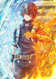Shouto Todoroki I Finished Like 2 Seconds Ago Bokunoheroacademia Anime Background Anime Wallpaper Live Hero Wallpaper