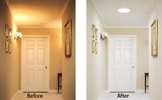 How do solar tubes work? A Hallway Before And After Installing A Velux Sun Tunnel Sun Tunnel Skylight Sun Tunnels