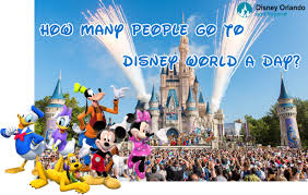 disney fun facts how many people go to disney world a day