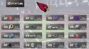 * tentative flex schedule game, start time is subject to change. Arizona Cardinals 2020 Nfl Schedule Released 12news Com