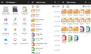 Posibilidad de mover fácilmente los ficheros apk de las aplicaciones que tengamos instaladas. 10 Best File Managers For Android