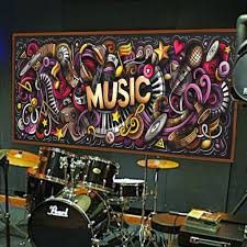 Jadi gambar tersebut tidak hanya sekedar. Paket Hiasan Dinding Tema Mural Musics Grafiti Shopee Indonesia