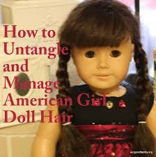 Look at the tousled mess on her head for the last time, take a deep breath and get to work. Best Way To Brush American Girl Doll Hair Cheaper Than Retail Price Buy Clothing Accessories And Lifestyle Products For Women Men