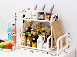 Jual Rak Dapur Multifungsi Rak Tempat Bumbu Pisau Peralatan Dapur Stainless Kota Tangerang Glory Superstore Tokopedia