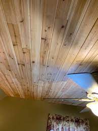 Shiplap appearance boards planks boards planks panels the home depot. 1 4 In X 3 5 In X 8 Ft Cedar V Plank 6 Pieces 14 Sq Ft 8203015 The Home Depot Cedar Planks Wood Plank Ceiling Cedar Walls