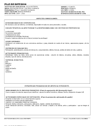 Visión ser una instancia de formación continua para el docente, técnico docente, de asesoría técnica pedagógica, de dirección y de supervisión en educación básica que brinda una oferta informativa centrada en los conocimientos y habilidades necesarios para promover en las niñas, niños y adolescentes el aprendizaje colaborativo, de tal manera, que fortalezca la interacción, fomente. Grado Cuarto Etica Valores Plan De Estudios Familia