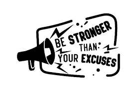 Busting the biggest exercise excuses: Be Stronger Than Your Excuses Svg Plotterdatei Von Creative Fabrica Crafts Creative Fabrica
