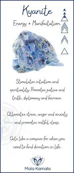 Kyanite Crystal Healing Gemstone Correspondences Crystals Stone Crystals And Gemstones