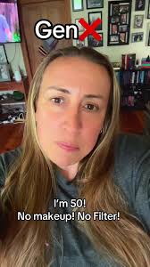 I'm 50! No makeup and no filter…just me! #gen❌ #genxtiktokers #genxcre...