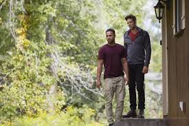 Bitten Michael Xavier As Logan And Steve Lund As Nick Bitten Tv Show Tv Show Quotes Tv Series