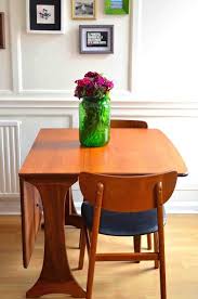 Vintage G Plan Drop Leaf Table And 4 Danish Style Teak Chairs Delivery United Kingdom Gumtree Drop Leaf Table Leaf Table Vintage Kitchen Table