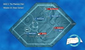 Sep 17, 2015 · it's even worse for mission 45 in that you take with you the equipment you had on the side op, which for me was the sneaking suit, tranq sniper rifle, tranq gun, and g44. Close Contact Mission Map Walkthrough Metal Gear Solid V The Phantom Pain Game Guide Walkthrough Gamepressure Com