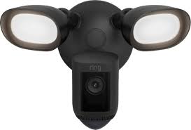 B08FCWQWDZ, Ring B08FCWQWDZ, Floodlight Cam Wired Pro Outdoor Wi-Fi 1080p  Surveillance Camera Black