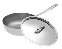 All Clad Stainless 3 Quart Saucier Pan By All Clad Http Www Amazon Com Dp B00005al5q Ref Cm Sw R Pi Dp Mgrtrb1k5dpkj Kitchen Cookware Pots And Pans Kitchen