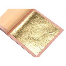 Edible Gold Leaf Transfer Book Of 5 Cake Warehouse Nz
