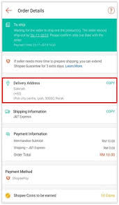 Please allow some time for the tracking status to be updated through shopee app. Shipping Logistics How Can A Buyer Change Delivery Address After Placing An Order Shopee My Seller Education Hub
